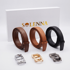 The Signature Set | 3 Micro-Adjustable Belts & 3 Buckles