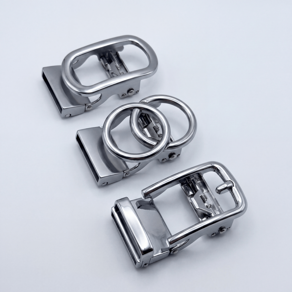 The Signature Set | 3 Micro-Adjustable Belts & 3 Buckles