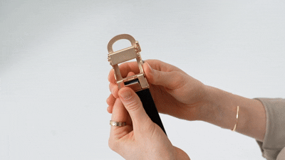 Attach the buckle