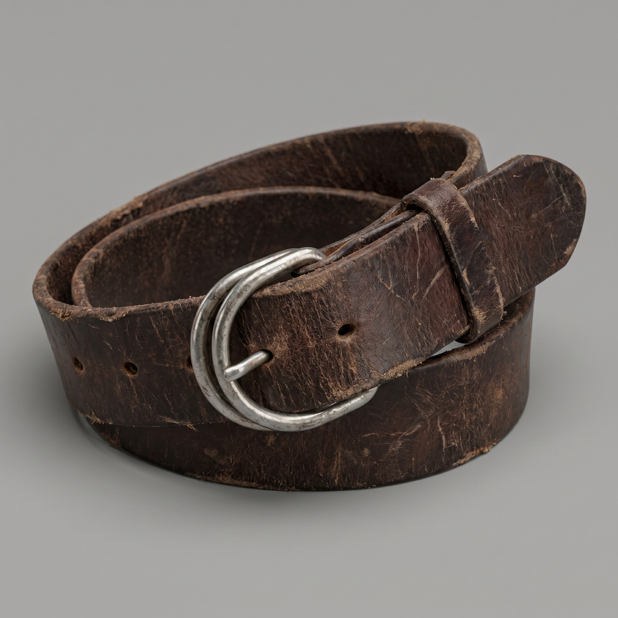 Traditional belt with fixed holes